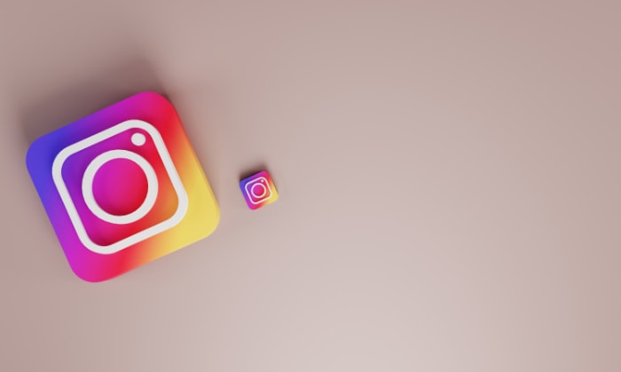 Instagram 3D Icon